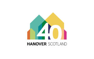 Hanover Scotland 40th Logo