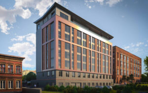 Artist's impression of the Holmwood Heights development