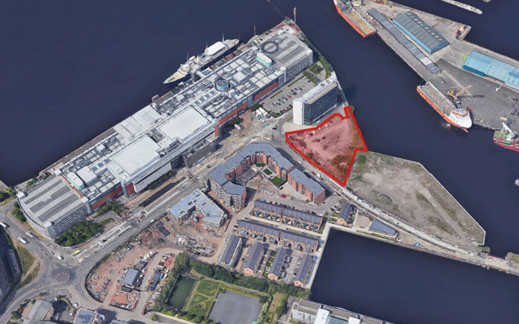 Aerial view of Ocean Point 2 site