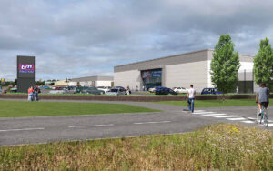 CGI of B&Ms store