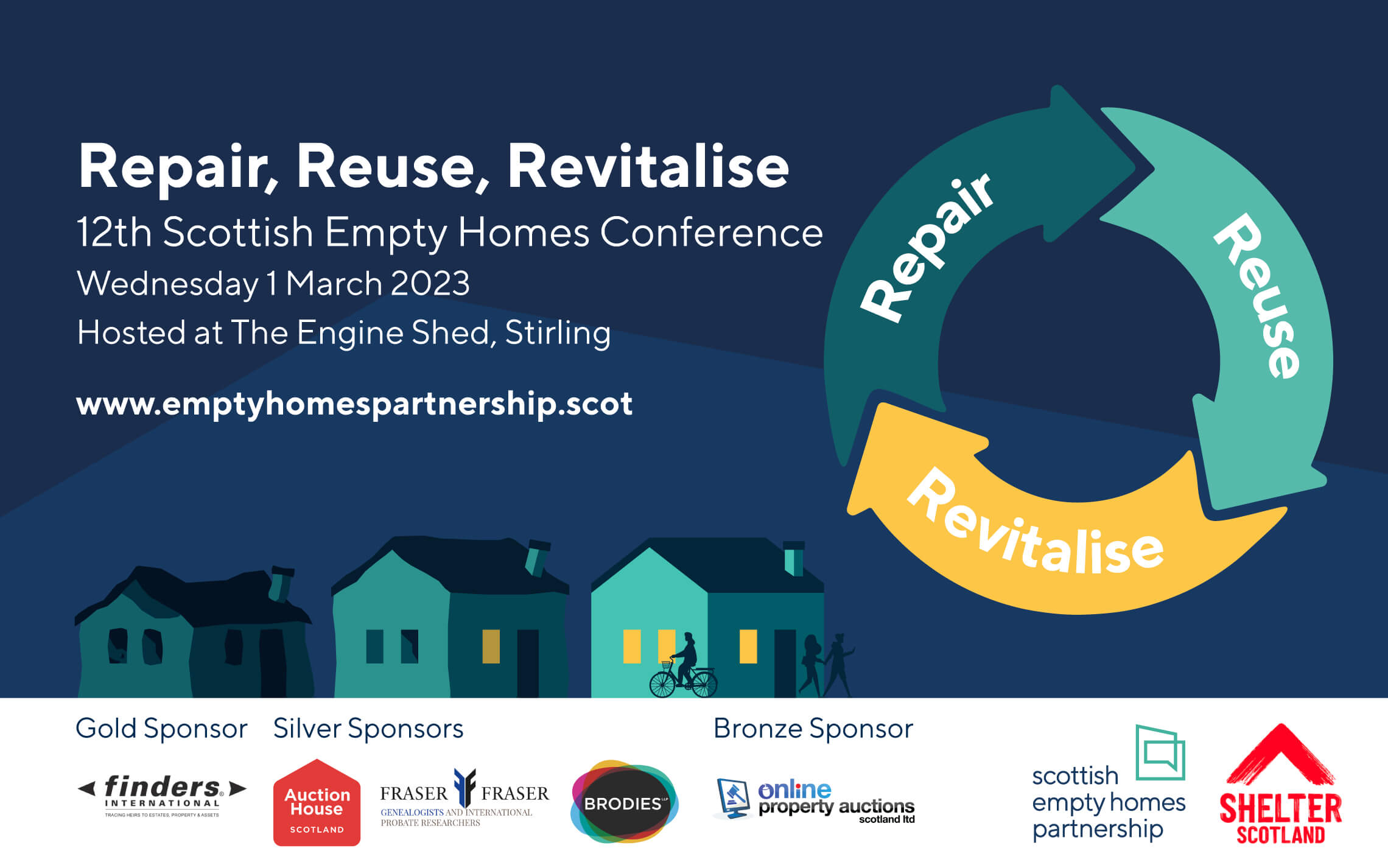 Finalists announced for the Finders International  12th Scottish Empty Homes Awards