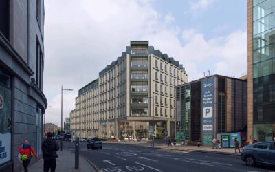 Planning application for refurbishment of the Calton Square office building in Edinburgh submitted