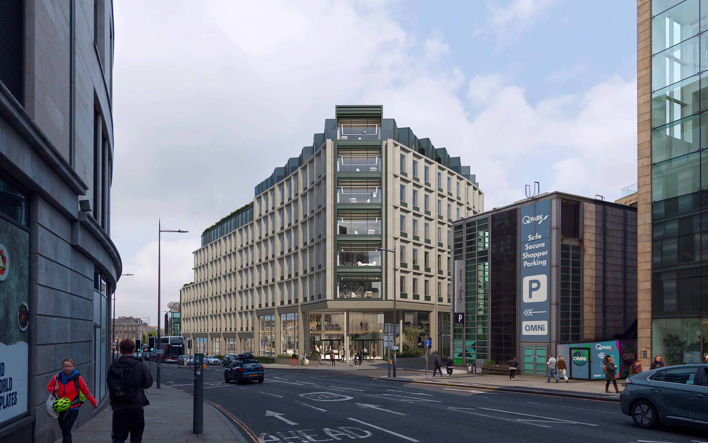 Calton Building Planning application for refurbishment of the Calton Square office ...
