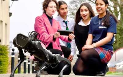 St George’s School hosted Women in Computing encouraging girls across Edinburgh to consider a career in tech