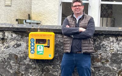 Galileo Empower donates £300 to breathe new life into Rumbling Bridge defibrillator